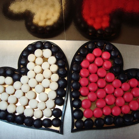 Coeur macarons